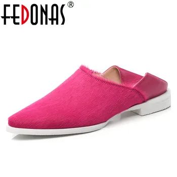 FEDONAS High Quality Horsehair Women Pumps 2019 New Arrival Concise Casual Basic Shoes Fashion Pointed Toe Shoes Woman
FEDONAS High Quality Horsehair Women Pumps 2019 New Arrival Concise Casual Basic Shoes Fashion Pointed Toe Shoes Woman