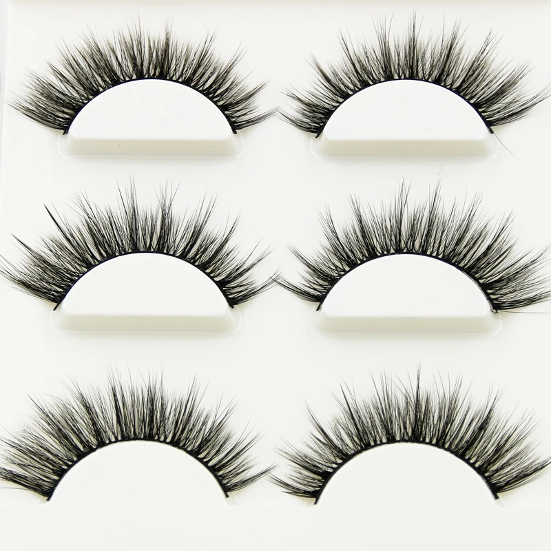 YOKPN 0.07 High Quality Fiber Natural False Eyelashes Cross Messy Curl Thick 3D Fake Eyelashes Performance Makeup Eye Lashes
YOKPN 0.07 High Quality Fiber Natural False Eyelashes Cross Messy Curl Thick 3D Fake Eyelashes Performance Makeup Eye Lashes