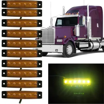 2019 Hot Selling 10x 6 LED Truck Lorries Bus Clearance Side Marker Indicators Light Lamp Amber Gift May 22
2019 Hot Selling 10x 6 LED Truck Lorries Bus Clearance Side Marker Indicators Light Lamp Amber Gift May 22