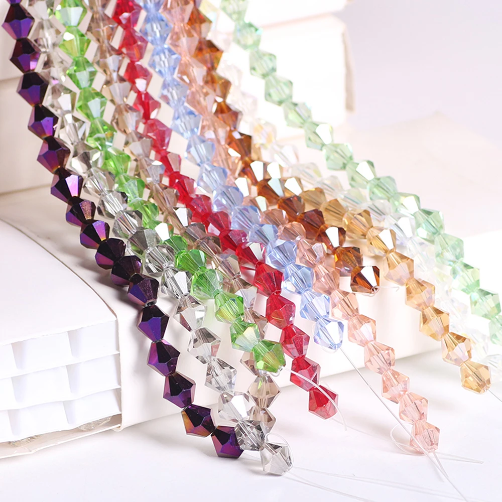 ZHUBI New Murano Lampwork Glass Faceted Bicone Beads 4mm 110pcs/lot Crystal Loose AB Materials for the Manufacture of Jewelery
ZHUBI New Murano Lampwork Glass Faceted Bicone Beads 4mm 110pcs/lot Crystal Loose AB Materials for the Manufacture of Jewelery