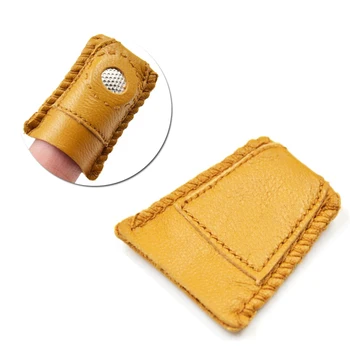 1PC Leather Thimble Finger Protector for Quilting Craft Tool DIY Sewing Thimble Partner Needlework Accessory
1PC Leather Thimble Finger Protector for Quilting Craft Tool DIY Sewing Thimble Partner Needlework Accessory