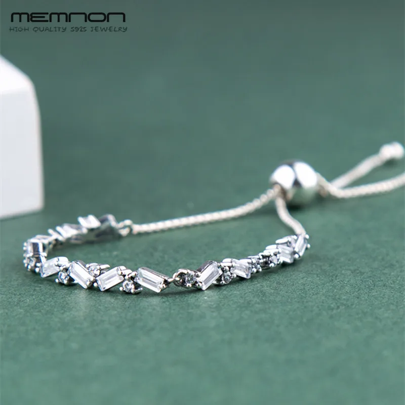 Memnon Winter Silver 925 Sterling Silver Glacial Beauty Sliding Bracelets for women fit silver charms DIY adjustment bracelet
Memnon Winter Silver 925 Sterling Silver Glacial Beauty Sliding Bracelets for women fit silver charms DIY adjustment bracelet