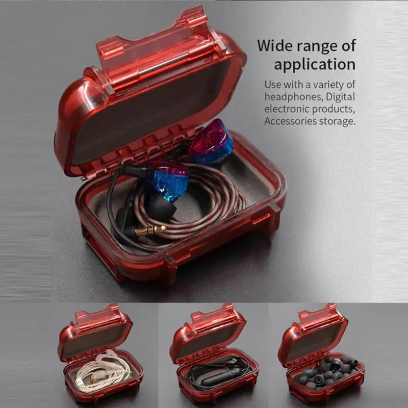 1Pcs ABS Plastic Headphone Storage Box Holder Moistureproof Dustproof Pouch Case for Earphone Headphone Earbuds Memory Card New
1Pcs ABS Plastic Headphone Storage Box Holder Moistureproof Dustproof Pouch Case for Earphone Headphone Earbuds Memory Card New