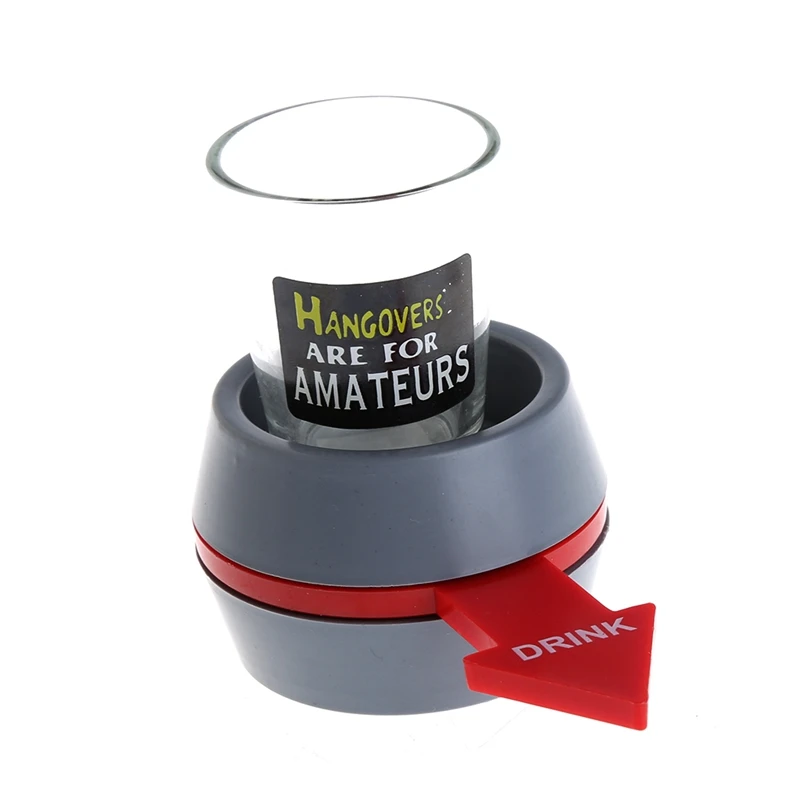 Spin the Shot Drinking Game Turntable Roulette Glass Spinning Fun Party Home Party Drink Gags & Practical Jokes
Spin the Shot Drinking Game Turntable Roulette Glass Spinning Fun Party Home Party Drink Gags & Practical Jokes