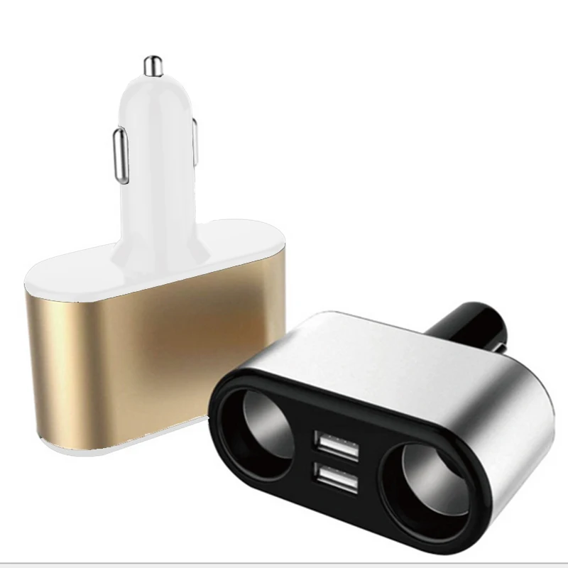 3.1A Dual USB Car Charger with 2 Cigarette Lighter Sockets Power Support Display Current Volmeter for Phone Tablet GPS DVR
3.1A Dual USB Car Charger with 2 Cigarette Lighter Sockets Power Support Display Current Volmeter for Phone Tablet GPS DVR