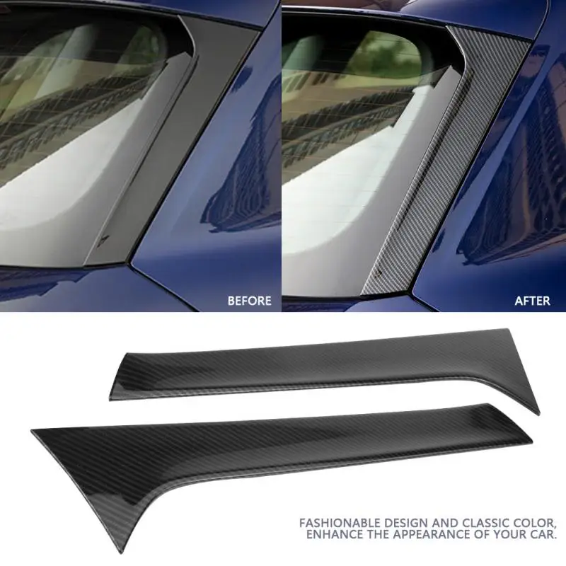 2pcs Rear Window Sequined Trim Cover Frame Sticker Carbon Fiber Fit for Audi Q5 FY 2018 Car Styling Auto Accessories
2pcs Rear Window Sequined Trim Cover Frame Sticker Carbon Fiber Fit for Audi Q5 FY 2018 Car Styling Auto Accessories