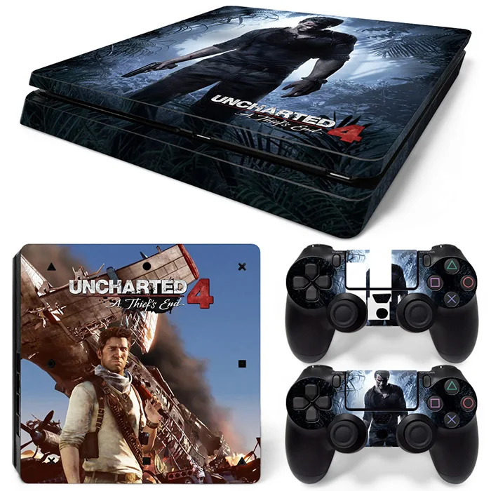 Hot Game Uncharted 4 Skin Sticker Cover Protector Vinyl Sticker For PS4 Slim Console Kinect and 2 Controller Skin Decal
Hot Game Uncharted 4 Skin Sticker Cover Protector Vinyl Sticker For PS4 Slim Console Kinect and 2 Controller Skin Decal