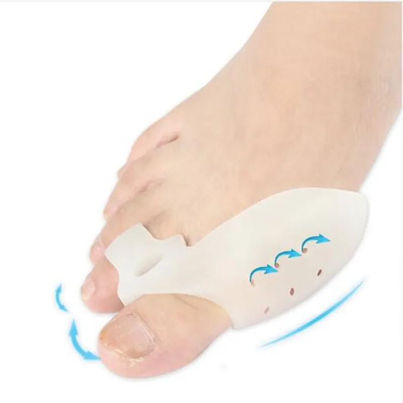 New 1pair Daily Use Biological Silicone Big Toe Hallux Valgus Corrector Bunions Treatment Appliance Toe Separator Feet Care
New 1pair Daily Use Biological Silicone Big Toe Hallux Valgus Corrector Bunions Treatment Appliance Toe Separator Feet Care