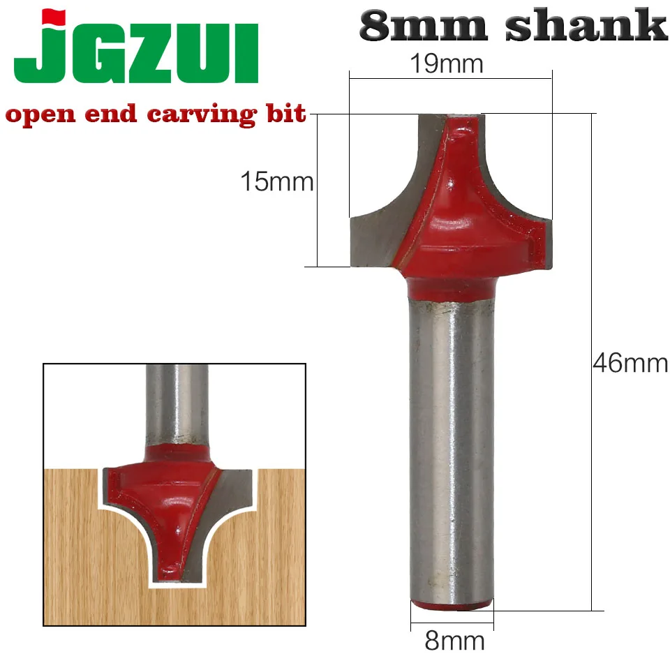 1pc Tungsten arbide woodworking cutter open end carving bits 
1pc Tungsten arbide woodworking cutter open end carving bits