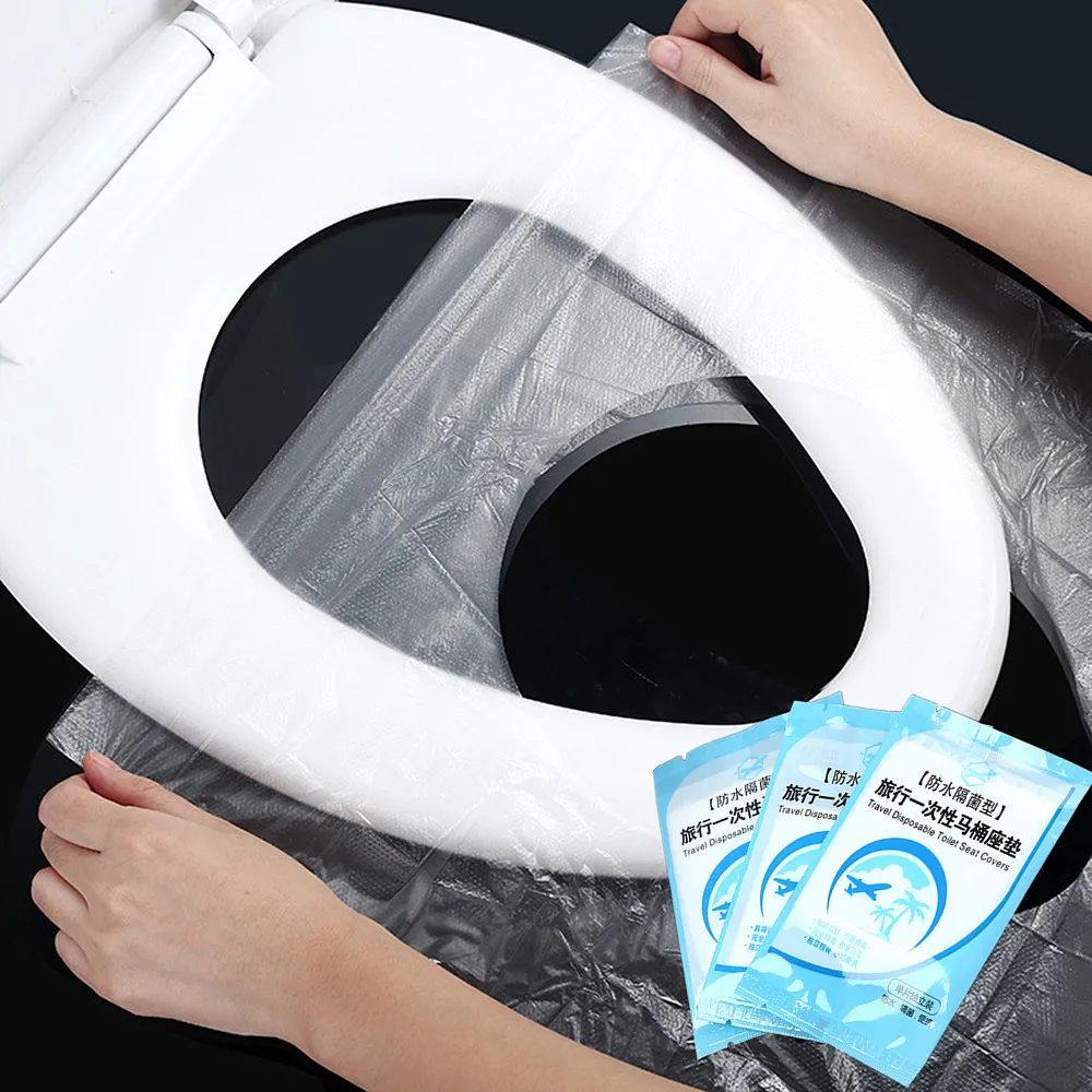 Disposable Toilet Seat Cover Mat Cushion Waterproof Antibacterial Potty Pad Toilet Set For Travel/Camping Bathroom Accessiories
Disposable Toilet Seat Cover Mat Cushion Waterproof Antibacterial Potty Pad Toilet Set For Travel/Camping Bathroom Accessiories