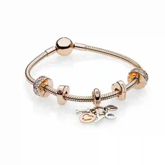 Kaliyah 925 Sterling Silver Rosa I Love Set Original Fit Diy Charm Bracelets Jewelry Present A Set
Kaliyah 925 Sterling Silver Rosa I Love Set Original Fit Diy Charm Bracelets Jewelry Present A Set