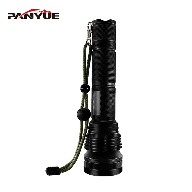 

PANYUE 5000 Lumens Powerful 5 Mode XHP50 LED Flashlight 18650 Tactical Self Defense Waterproof Torch for bike M18