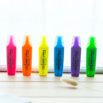 36 pcs/Lot Multi color point liner highlighter Fluorescente pigment ink marker pen Kawaii Stationery School supplies FB632
36 pcs/Lot Multi color point liner highlighter Fluorescente pigment ink marker pen Kawaii Stationery School supplies FB632