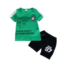 Fashion Baby Boys Girls Cotton Letter Printing Clothes Kids T-shirt Shorts 2pcs Children Clothing Sets Summer Infant Tracksuits
Fashion Baby Boys Girls Cotton Letter Printing Clothes Kids T-shirt Shorts 2pcs Children Clothing Sets Summer Infant Tracksuits