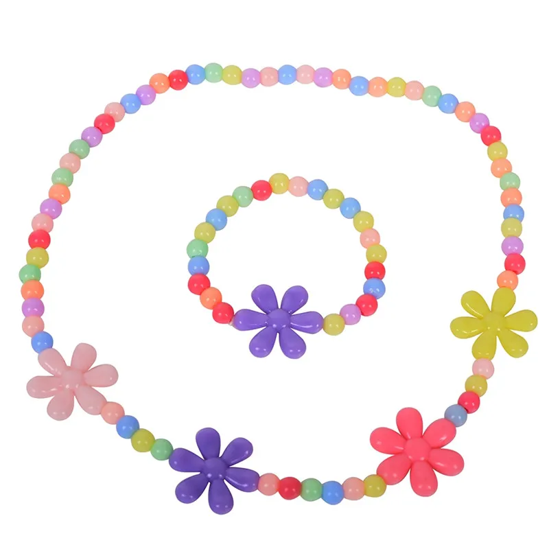 Colorful Heart Butterfly Beads Jewelry Set For Girls Kids Baby Children Birthday Gift Elastic Necklace Bracelet Set
Colorful Heart Butterfly Beads Jewelry Set For Girls Kids Baby Children Birthday Gift Elastic Necklace Bracelet Set