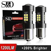 2pcs P21W LED 1156 BA15S LED Bulbs Car Lights 1200Lm Turn Signal Reverse Brake Light R5W 3030 LEDs 12V 24V Automobiles Lamp D040
2pcs P21W LED 1156 BA15S LED Bulbs Car Lights 1200Lm Turn Signal Reverse Brake Light R5W 3030 LEDs 12V 24V Automobiles Lamp D040