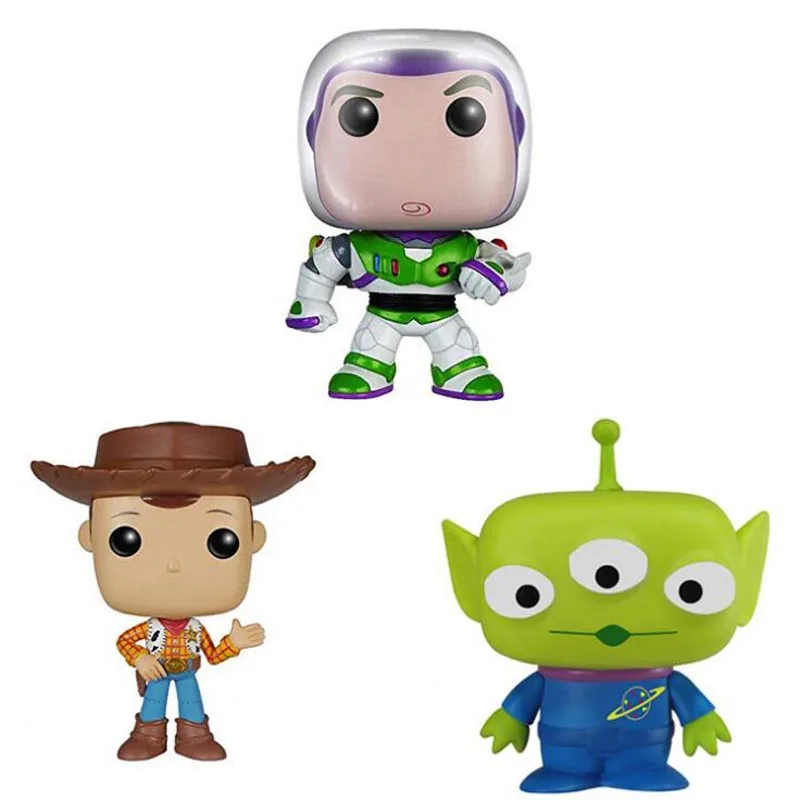 Funko Pop Toy Story Woody Action Figures Buzz Lighter Year Alien PVC Collectible Toys Buzzlightyear 10cm
Funko Pop Toy Story Woody Action Figures Buzz Lighter Year Alien PVC Collectible Toys Buzzlightyear 10cm
