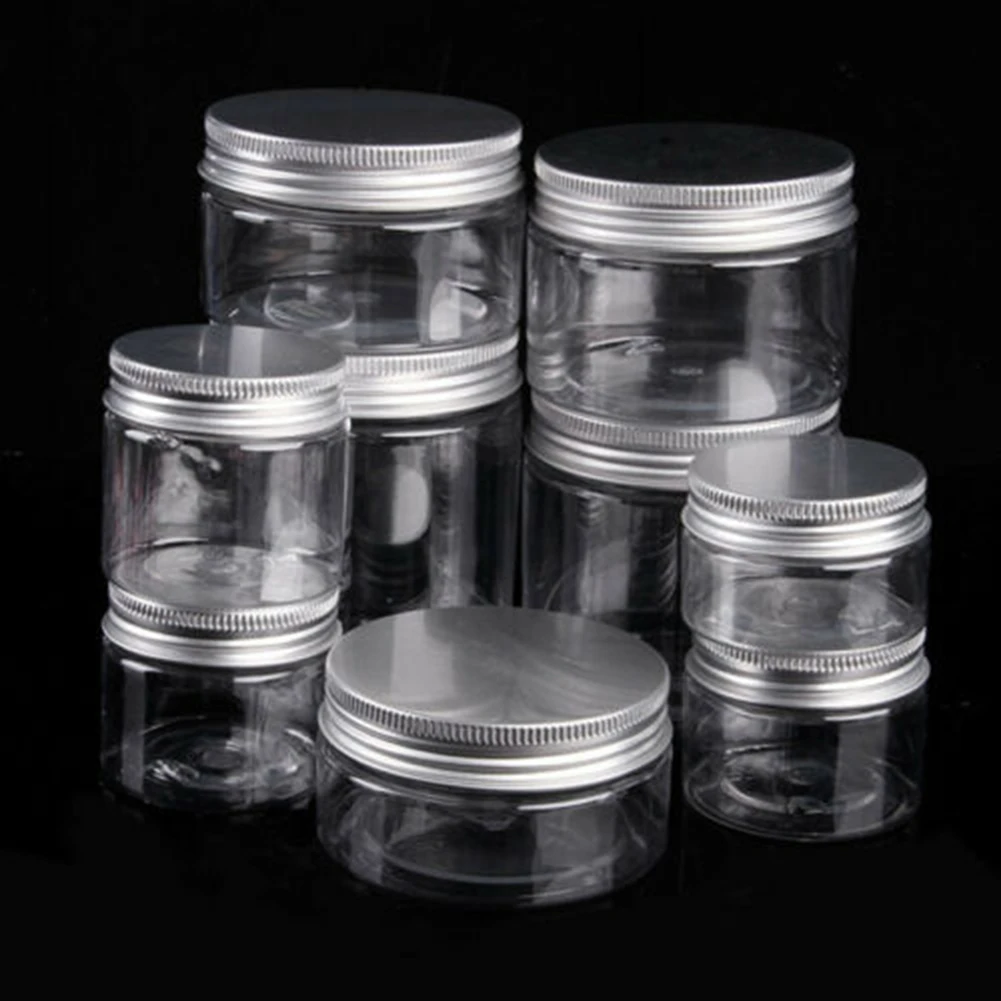 30-80ml Clear Plastic Cosmetic Cream Storage Jar Travel Empty Refillable Bottle11.11
30-80ml Clear Plastic Cosmetic Cream Storage Jar Travel Empty Refillable Bottle11.11