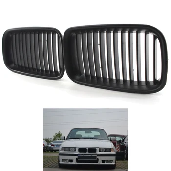 Matte Black Front Center Racing Grilles Grill PAIR for BMW 3-Series E36 1992-1996 4dr Sedan 2-Door Convertible & Coupe
Matte Black Front Center Racing Grilles Grill PAIR for BMW 3-Series E36 1992-1996 4dr Sedan 2-Door Convertible & Coupe
