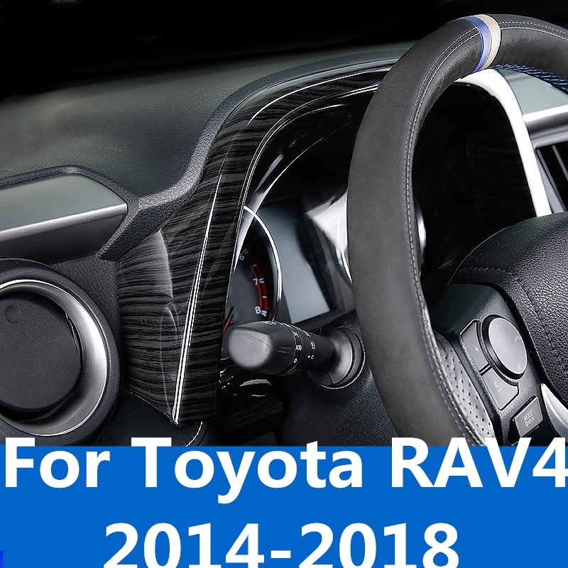 For Toyota RAV4 2014-2018 High-quality steering wheel trim Interior trim sequins dashboard trim car Accessories
For Toyota RAV4 2014-2018 High-quality steering wheel trim Interior trim sequins dashboard trim car Accessories