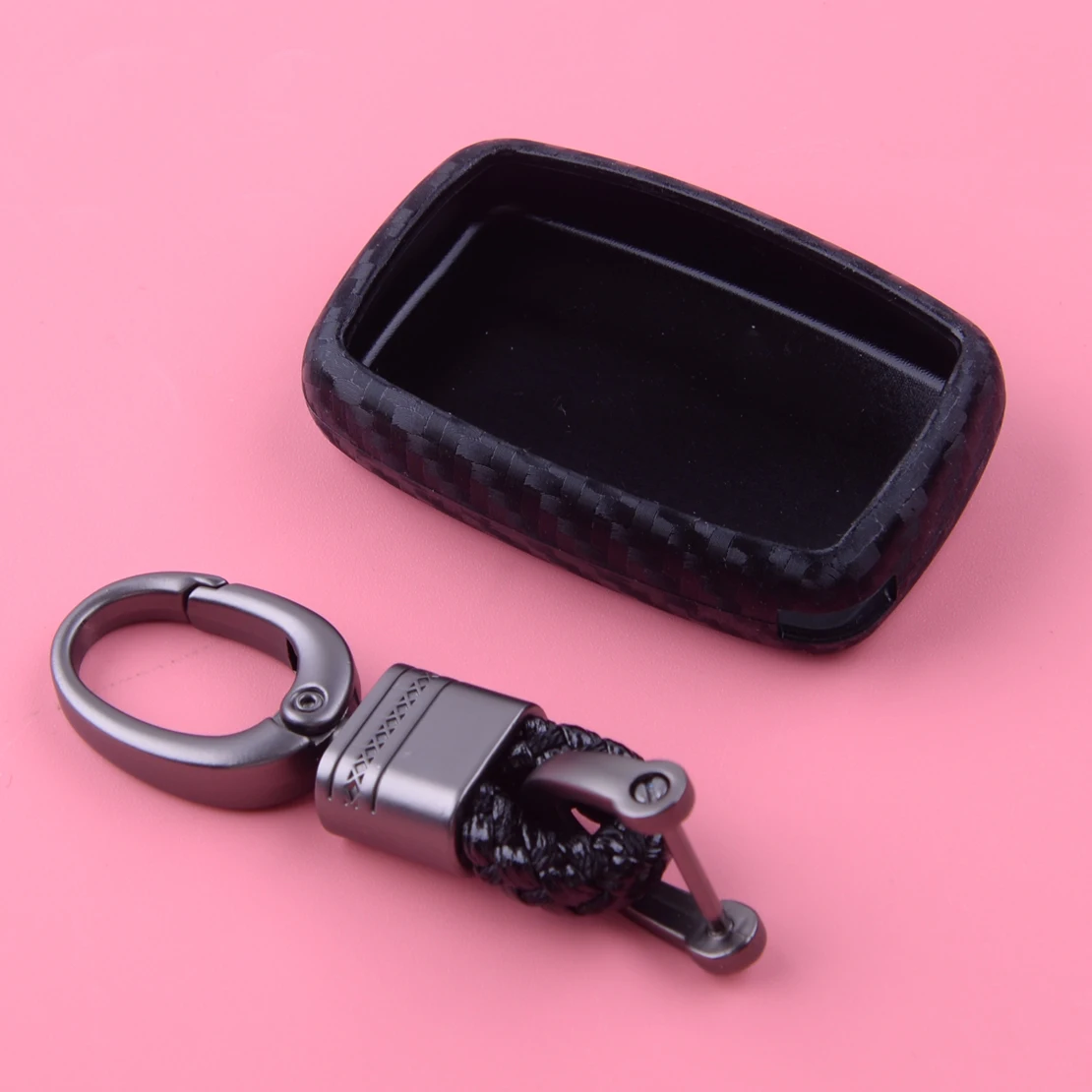DWCX Carbon Fiber Remote Smart Car Key Case Shell Cover Protector Fit For Land Rover Range Rover Discovery
DWCX Carbon Fiber Remote Smart Car Key Case Shell Cover Protector Fit For Land Rover Range Rover Discovery