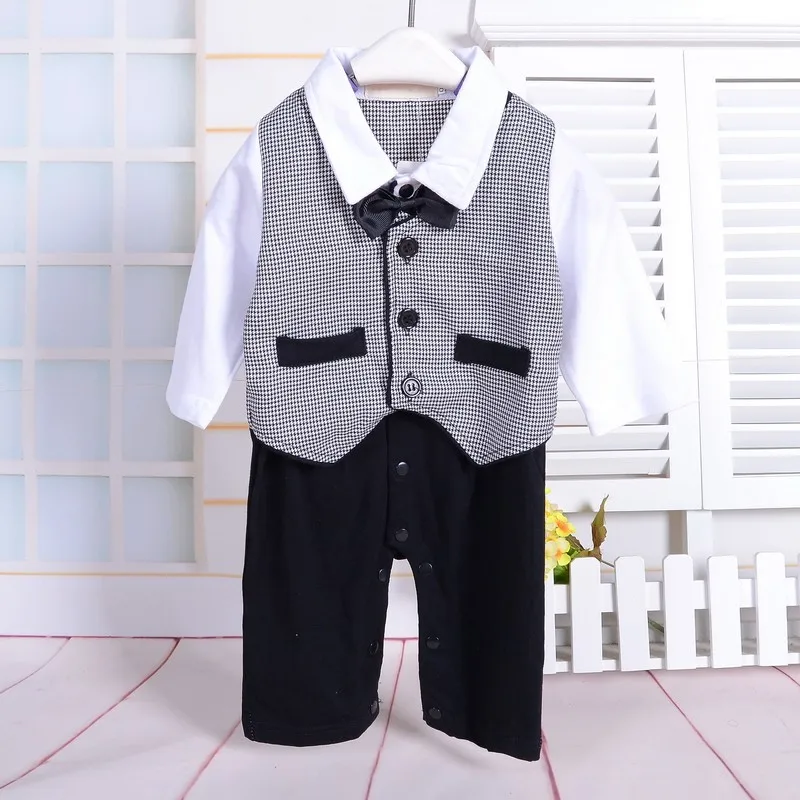 1 year boy baby dress gentlemen romper toddler long sleeve jumpsuit baby boy 1st birthday outfits mamelucos para bebes 1 year boy baby dress gentlemen romper toddler long sleeve jumpsuit baby boy 1st birthday outfits mamelucos para bebes<br><br>Aliexpress