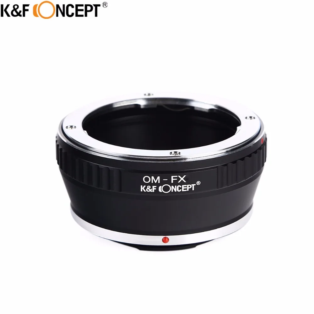 

K&F CONCEPT fot OM-FX Camera Lens Adapter Ring For Olympus OM Lens to for Fujifilm FX Mount X-Pro1 X-E1 X-A1 X-M1 Camera Body