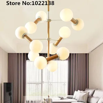 Nordic chandeliers Living room Wood creative Magic beans chandeliers Modern Simple Woody Warm Bedroom restaurant chandelier
Nordic chandeliers Living room Wood creative Magic beans chandeliers Modern Simple Woody Warm Bedroom restaurant chandelier
