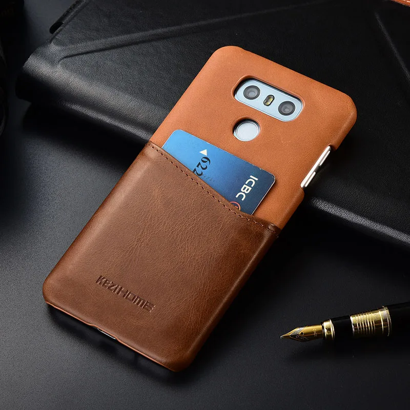 Luxury brand thin retro genuine leather back cover case For LG G6 G7 ThinQ phone cases and covers with card pocket holder
Luxury brand thin retro genuine leather back cover case For LG G6 G7 ThinQ phone cases and covers with card pocket holder