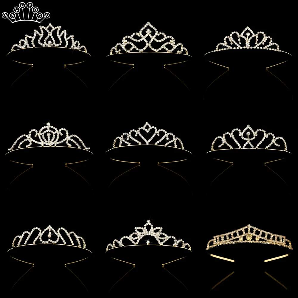Fashion Bridal Princess Tiaras and Crowns Headband Bridal Wedding Tiaras Accessories Silver Gold Crown Tiara Bride Hair Jewelry
Fashion Bridal Princess Tiaras and Crowns Headband Bridal Wedding Tiaras Accessories Silver Gold Crown Tiara Bride Hair Jewelry