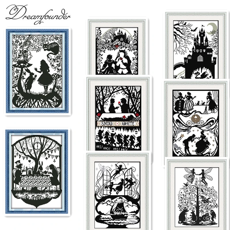 8 patterns available Fairy tales Alice Wizard of Oz cross stitch kit Cinderella Dragon 18ct 14ct 11ct embroidery needlework
8 patterns available Fairy tales Alice Wizard of Oz cross stitch kit Cinderella Dragon 18ct 14ct 11ct embroidery needlework