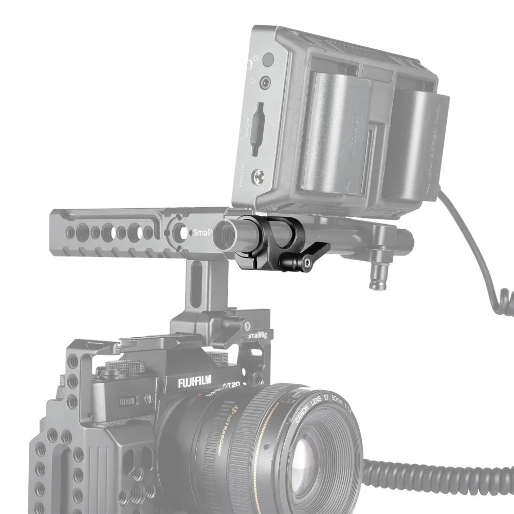 SmallRig DSLR камера Rig 15 мм стержень зажим для монитора микрофон Поддержка более DIY