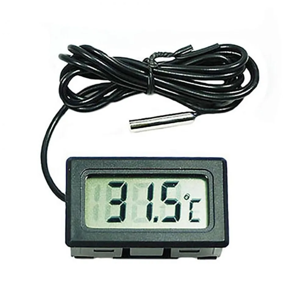 2019 Mini Digital LCD Thermometer Hygrometer Temperature Humidity Meter Probe Sensor Car Water Pop Aquarium Water Thermometer
2019 Mini Digital LCD Thermometer Hygrometer Temperature Humidity Meter Probe Sensor Car Water Pop Aquarium Water Thermometer