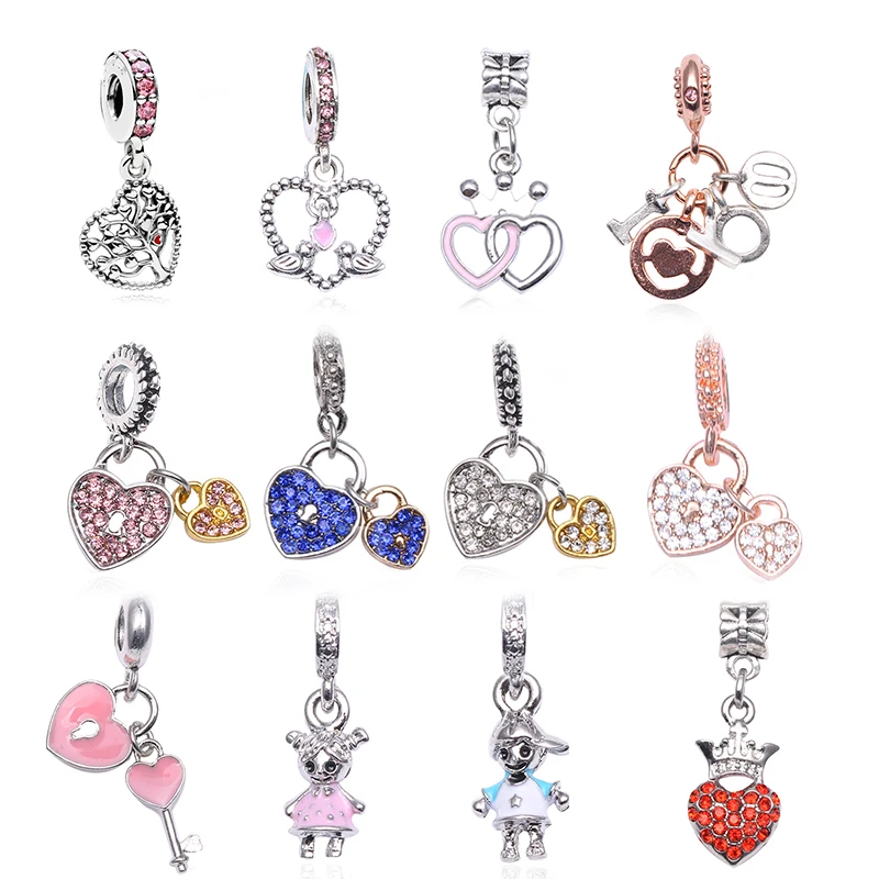 TOGORY 2Pcs/lot 2019 Antique Color Boy & Girls Love DIY Beads Pendant fit Pandora Bracelet Charms fit Bracelets Jewelry Pulseira
TOGORY 2Pcs/lot 2019 Antique Color Boy & Girls Love DIY Beads Pendant fit Pandora Bracelet Charms fit Bracelets Jewelry Pulseira