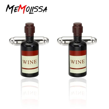 MeMolissa Formal Golden Wine Bottle Cufflinks for Mens Suits Buttons Geometric Wedding Cuff links French Grooms Shirt Brand
MeMolissa Formal Golden Wine Bottle Cufflinks for Mens Suits Buttons Geometric Wedding Cuff links French Grooms Shirt Brand
