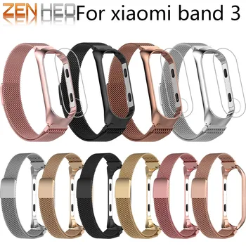 Strap Metal Watch Band for Xiaomi Mi Band 3 Bracelet With Protective film For Xiaomi Mi Band 3 Bracelet For MiBand 3 Wrist Band
Strap Metal Watch Band for Xiaomi Mi Band 3 Bracelet With Protective film For Xiaomi Mi Band 3 Bracelet For MiBand 3 Wrist Band
