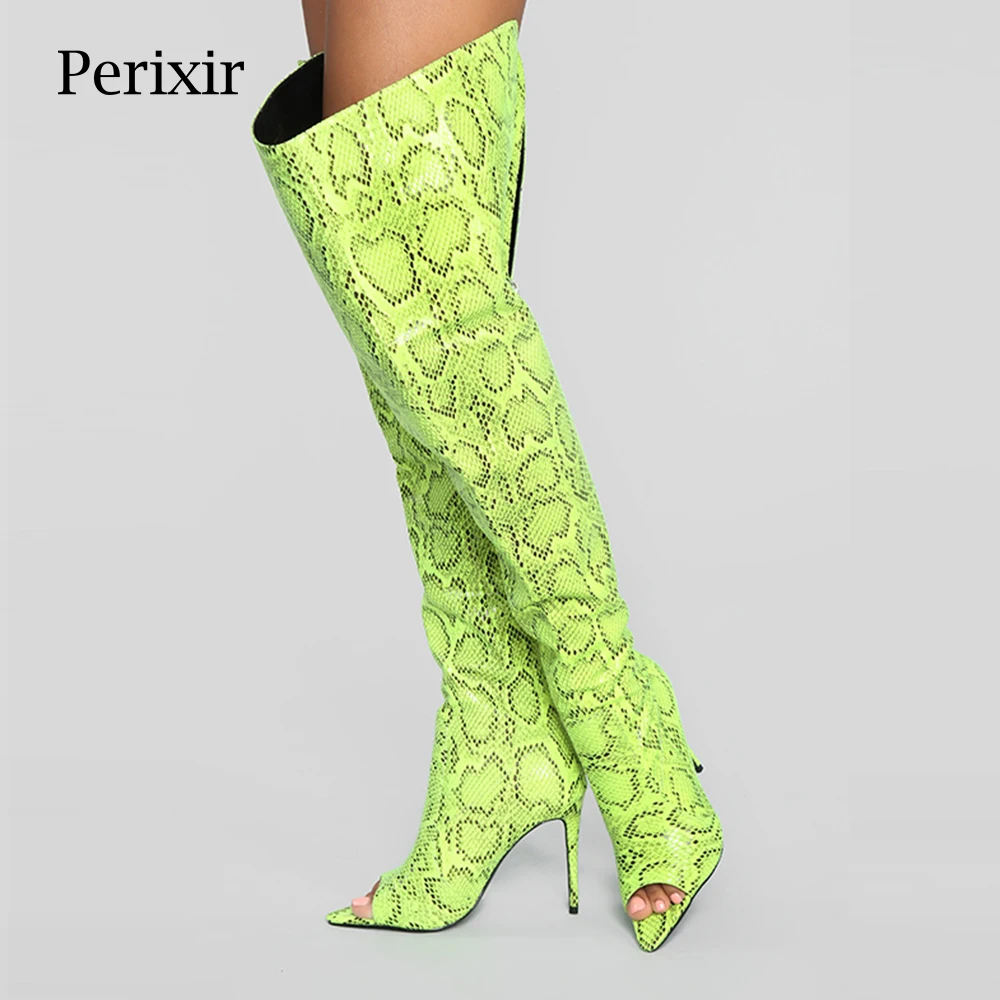 2019 New Snake Boots Fashion Sexy High Heels 11.5cm Over The Knee Boots Shoes Woman Pointed Toe Stilettos Sexy Serpentine Boots
2019 New Snake Boots Fashion Sexy High Heels 11.5cm Over The Knee Boots Shoes Woman Pointed Toe Stilettos Sexy Serpentine Boots