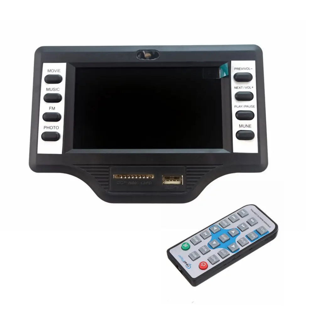 LEORY DC 5V 3A Audio bluetooth Receiver Decoder Board Lossless 4.3 Inch TFT HD Video MP4 MP5 For Car Speaker
LEORY DC 5V 3A Audio bluetooth Receiver Decoder Board Lossless 4.3 Inch TFT HD Video MP4 MP5 For Car Speaker