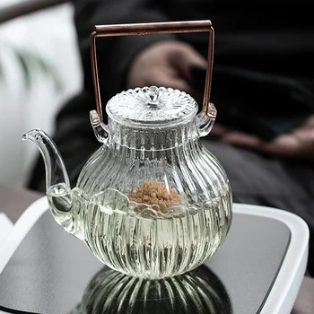 Tea Pot High Heat Glass tea pot heater kettle copper handle water bottles Chinese kung fu tea set teapot set China teapots
Tea Pot High Heat Glass tea pot heater kettle copper handle water bottles Chinese kung fu tea set teapot set China teapots