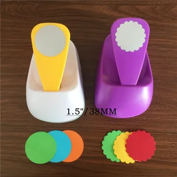 Free Shipping 1.5"/38MM Circle and Wave Circle Shape hole punch set Puncher Crafts Scrapbooking round DIY Paper Cutter Punches
Free Shipping 1.5"/38MM Circle and Wave Circle Shape hole punch set Puncher Crafts Scrapbooking round DIY Paper Cutter Punches