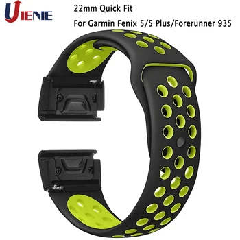 

Silicone Watchband Strap for Garmin Instinct/Fenix 5 6 5Plus/Forerunner 935 945 Smart Bracelet Sport Band 22mm Quick Fit Correa