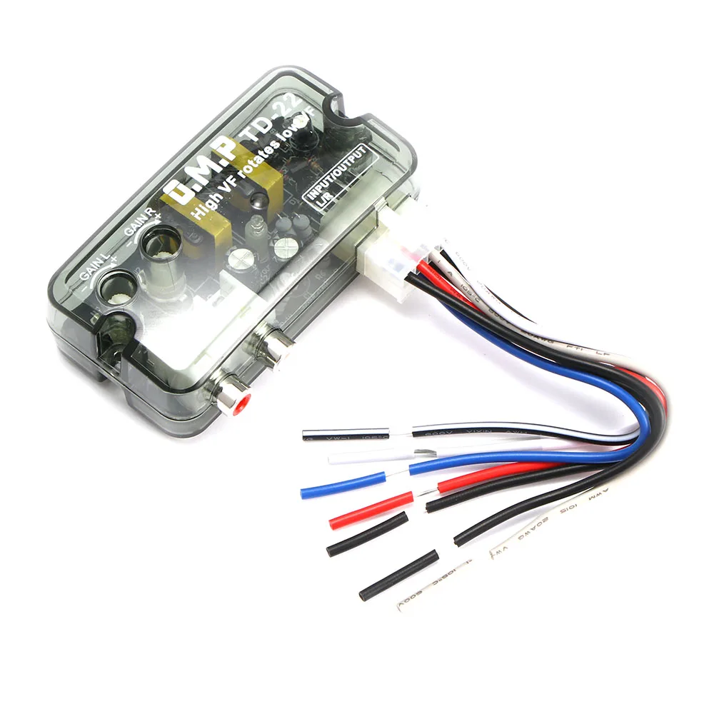 ALLOMN 12V Auto Car Audio Converter RCA Stereo High To Low Adjustable Frequency Line Speaker Level Converter Adapter
ALLOMN 12V Auto Car Audio Converter RCA Stereo High To Low Adjustable Frequency Line Speaker Level Converter Adapter