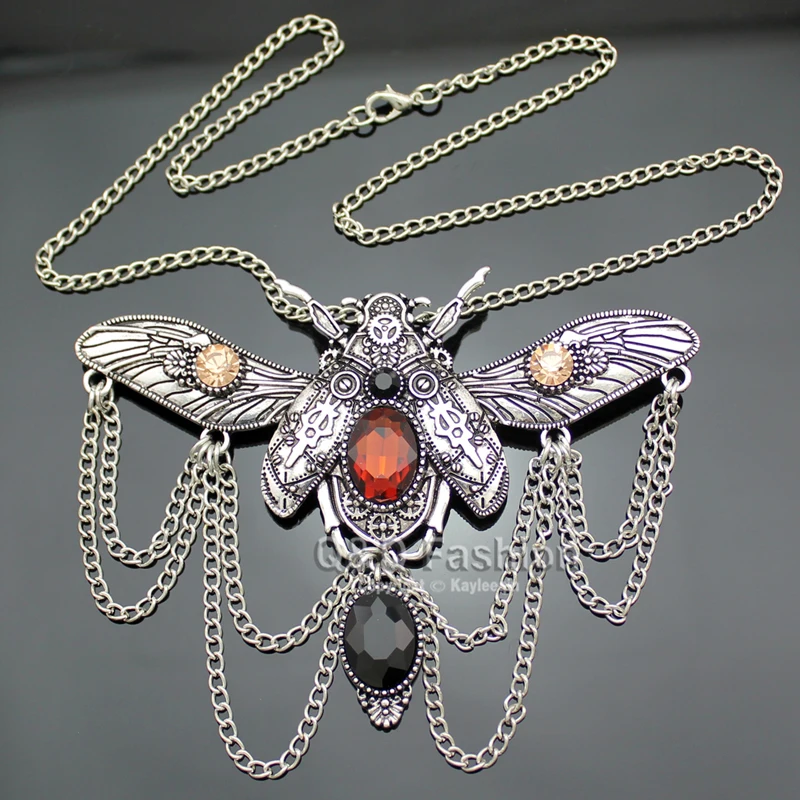 Indian Anime Men Jewelry Vintage Khepri Scarab Beetle Pendant Overwatch Choker Steampunk Big Statement Chain Rhinestone Necklace
Indian Anime Men Jewelry Vintage Khepri Scarab Beetle Pendant Overwatch Choker Steampunk Big Statement Chain Rhinestone Necklace