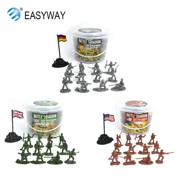 EASYWAY bottled 100pcs Plastic Soldier Figures Toys Games 12 models Classic Mini Plastic Military Soldier Action Figure Boy toy
EASYWAY bottled 100pcs Plastic Soldier Figures Toys Games 12 models Classic Mini Plastic Military Soldier Action Figure Boy toy