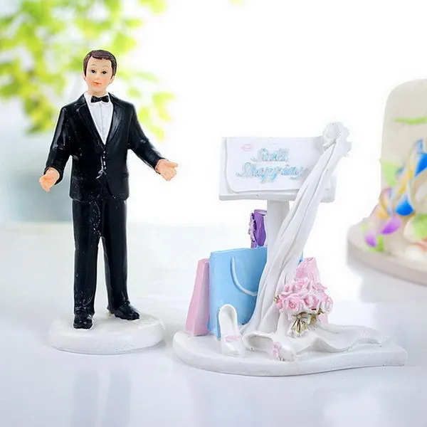 New Bride and Groom still shopping kissing dancing Funny Figurine Wedding Cake Topper Personalised Event Party Supplies Marriage
New Bride and Groom still shopping kissing dancing Funny Figurine Wedding Cake Topper Personalised Event Party Supplies Marriage