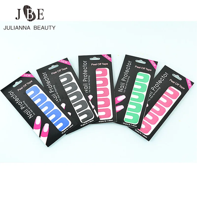 10Pcs/set New Peel Off Tape for Nail Art Polish Paint Sticker Manicure Tool Anti Overflow Stick U Type Oil Spill Protector Nail
10Pcs/set New Peel Off Tape for Nail Art Polish Paint Sticker Manicure Tool Anti Overflow Stick U Type Oil Spill Protector Nail