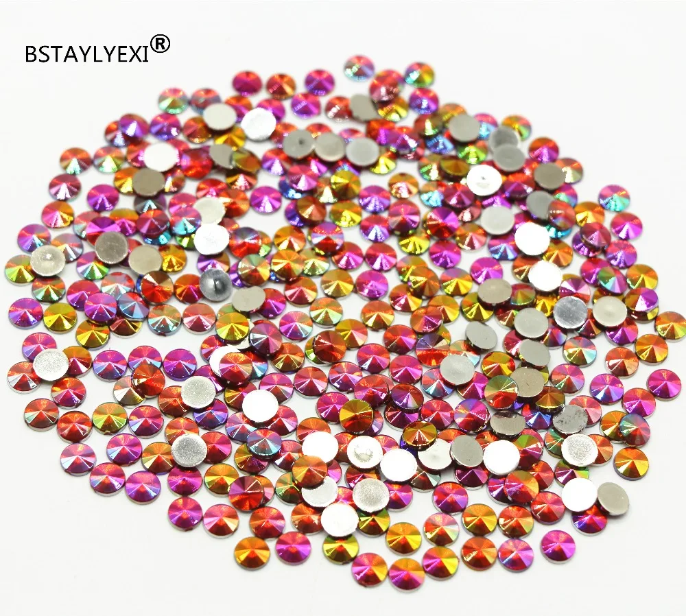 288pcs high-quality colorful color Gradually discolored No hol rhinestone 6mm sparkling clothing, shoes jewelry diy accessories
288pcs high-quality colorful color Gradually discolored No hol rhinestone 6mm sparkling clothing, shoes jewelry diy accessories