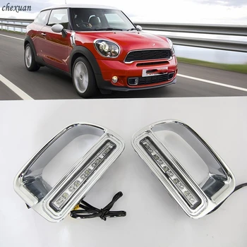 CSCSNL 1 set For BMW MiNi Cooper Contryman Car Accessories 12v LED DRL Daytime Running Lights With turnning yellow signal Lamp
CSCSNL 1 set For BMW MiNi Cooper Contryman Car Accessories 12v LED DRL Daytime Running Lights With turnning yellow signal Lamp