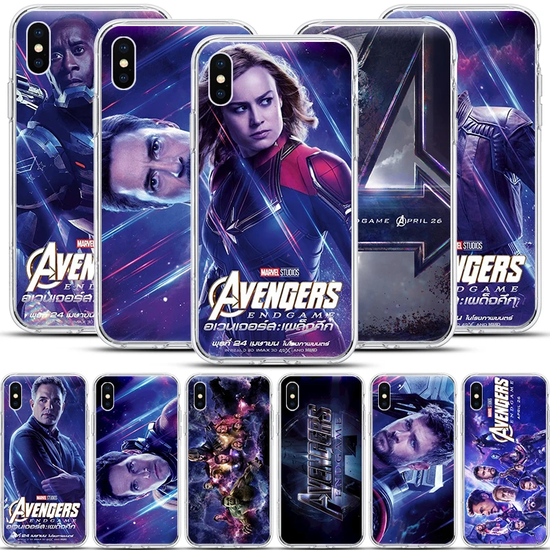 Fashion Avengers Endgame DC Comics movie phone Case for iphone XSMax X XR XS SOFT TPU cases for iphone 7plus 6splus 8 8plus 5 se
Fashion Avengers Endgame DC Comics movie phone Case for iphone XSMax X XR XS SOFT TPU cases for iphone 7plus 6splus 8 8plus 5 se