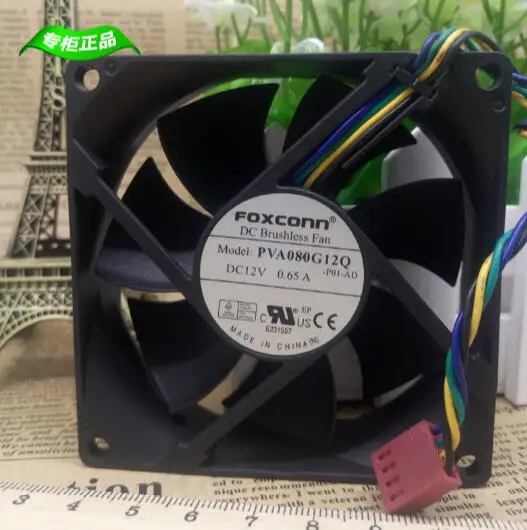 PVA080G12Q 8cm 8025 12V0.65A4 проводной PWM-вентилятор для процессора с большим объемом воздуха
PVA080G12Q 8cm 8025 12V0.65A4 проводной PWM-вентилятор для процессора с большим объемом воздуха